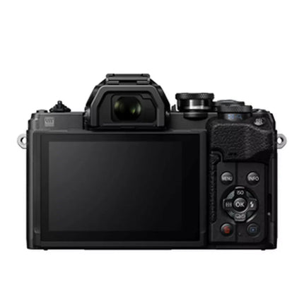 Olympus OM-D E-M10 Mark IV (negro) + M.Zuiko ED 14-42 mm f/3.5-5.6 EZ Pancake (negro)