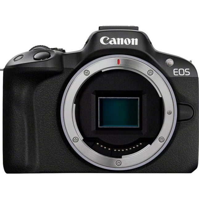 Canon EOS R50 (negra) + RF-S 18-150 mm f/3,5-6,3 IS STM