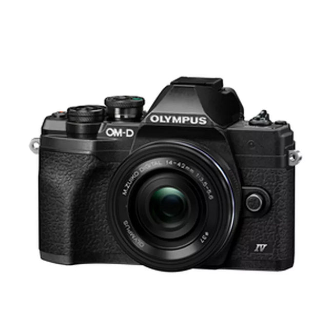 Olympus OM-D E-M10 Mark IV (negro) + M.Zuiko ED 14-42 mm f/3.5-5.6 EZ Pancake (negro)
